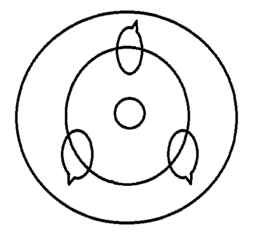 Dibujo de Sharingan para Colorear