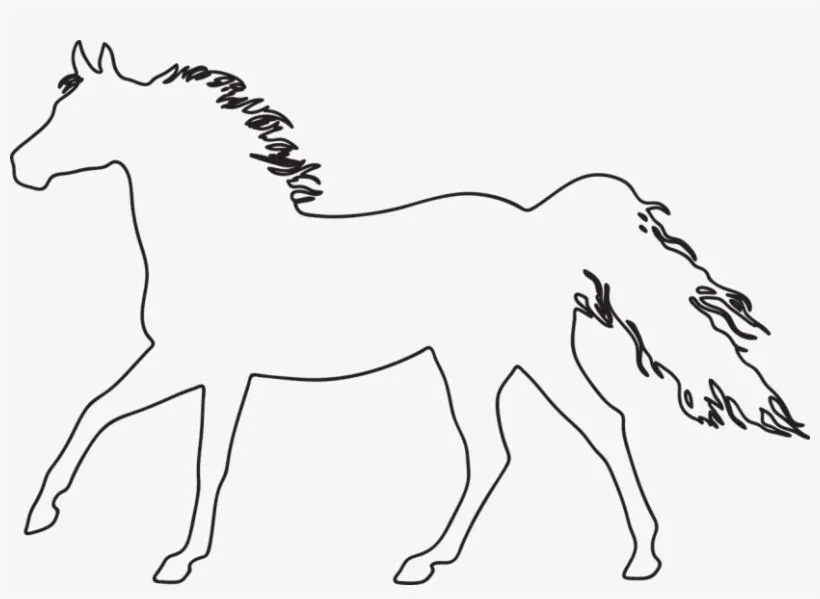 Dibujo De La Silueta De Un Caballo Para Colorear - Siluetas De Caballos Para Pintar - 830x566 PNG Download - PNGkit Dibujo De La Silueta De Un Caballo Para Colorear - Siluetas De Caballos Para Pintar - 830x566 PNG Download - PNGkit
