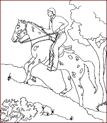 Dibujo de simon bolivar con el caballo para colorear - Imagui