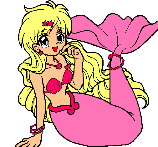 Dibujo de Sirena pintado por Peach en Dibujos.net el día 30-12-10 ... Dibujo de Sirena pintado por Peach en Dibujos.net el día 30-12-10 ...