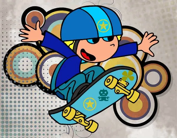 Dibujo de skate pintado por La-rubia en Dibujos.net el día 06-05 ... Dibujo de skate pintado por La-rubia en Dibujos.net el día 06-05 ...