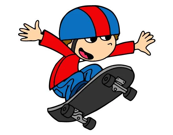 Dibujo de skate pintado por Vazque en Dibujos.net el día 16-09-13 ...