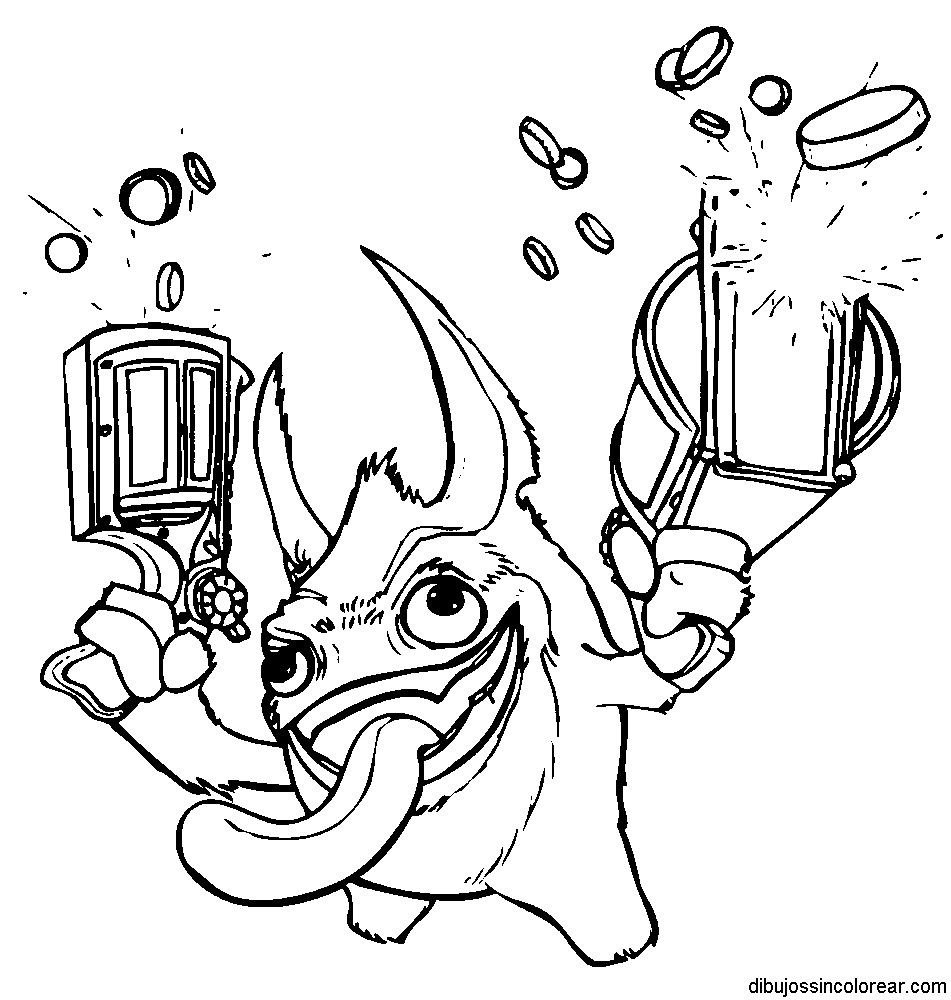 Dibujo De Skylander Eruptor Para Colorear Pictures Dibujo De Skylander Eruptor Para Colorear Pictures