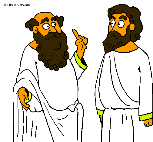 Dibujo de Sócrates y Platón pintado por Loca en Dibujos.net el día ... Dibujo de Sócrates y Platón pintado por Loca en Dibujos.net el día ...
