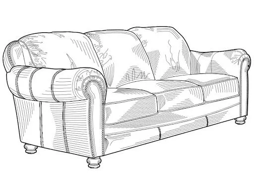 Dibujos de sillones para colorear - Imagui
