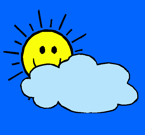 Dibujo de Sol y nube pintado por Kuki en Dibujos.net el día 13-10 ... Dibujo de Sol y nube pintado por Kuki en Dibujos.net el día 13-10 ...