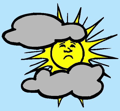 Dibujo de Sol y nubes pintado por Sajarav en Dibujos.net el día 08 ...