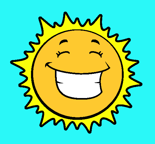 Dibujo de Sol sonriendo pintado por 2741dtam en Dibujos.net el día ...