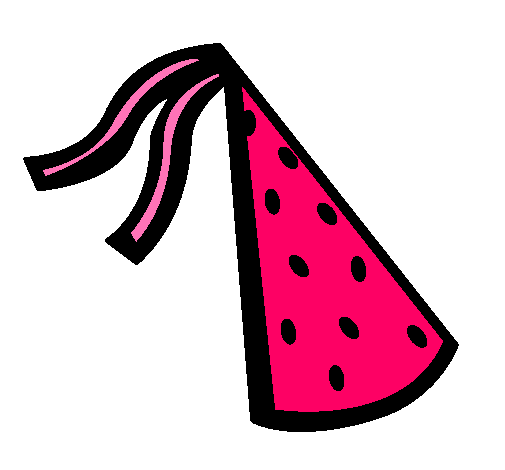 Dibujo de Sombrero de cumpleaños pintado por Fiestas en Dibujos ... Dibujo de Sombrero de cumpleaños pintado por Fiestas en Dibujos ...