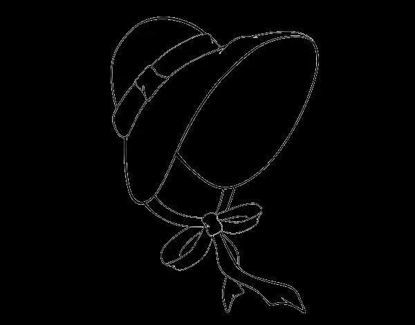Dibujo de Sombrero renacentista para Colorear - Dibujos.net Dibujo de Sombrero renacentista para Colorear - Dibujos.net