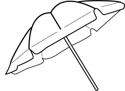 Sombrillas de playa para dibujar - Imagui
