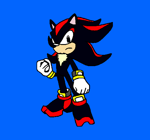 Dibujo de Sonic pintado por Shadow en Dibujos.net el día 16-08-10 ... Dibujo de Sonic pintado por Shadow en Dibujos.net el día 16-08-10 ...