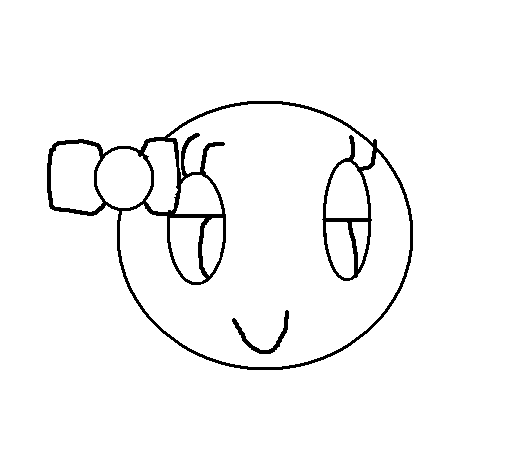 Dibujo de Sonrisa para Colorear - Dibujos.net