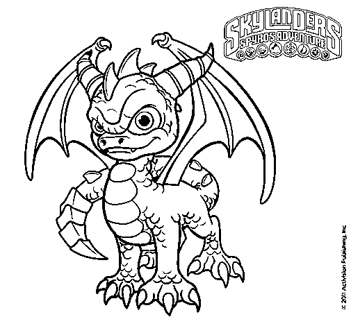 Dibujo de Spyro pintado por Skylanders en Dibujos.net el día 25-11 ... Dibujo de Spyro pintado por Skylanders en Dibujos.net el día 25-11 ...