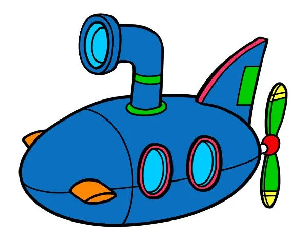 Dibujo de Submarino pintado por _yuyuita_ en Dibujos.net el día 10 ... Dibujo de Submarino pintado por _yuyuita_ en Dibujos.net el día 10 ...
