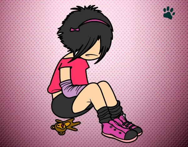 Dibujo de Super Chica Emo♥ pintado por Martisweet en Dibujos.net ... Dibujo de Super Chica Emo♥ pintado por Martisweet en Dibujos.net ...