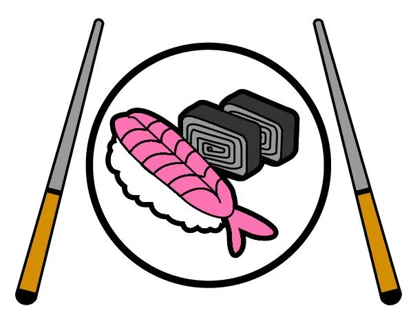 Dibujo de sushi pintado por Sabru en Dibujos.net el día 01-09-12 a ... Dibujo de sushi pintado por Sabru en Dibujos.net el día 01-09-12 a ...