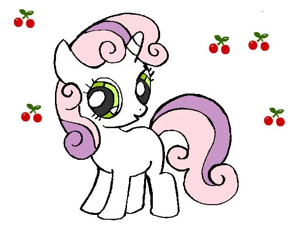 Dibujo de sweetie belle pintado por Anais5576 en Dibujos.net el ...