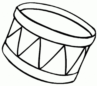 Dibujo de Tambor para colorear | Dibujos para Colorear Infantil Dibujo de Tambor para colorear | Dibujos para Colorear Infantil