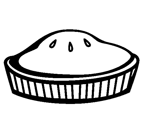 Dibujos De Tartas | tarta para colorear