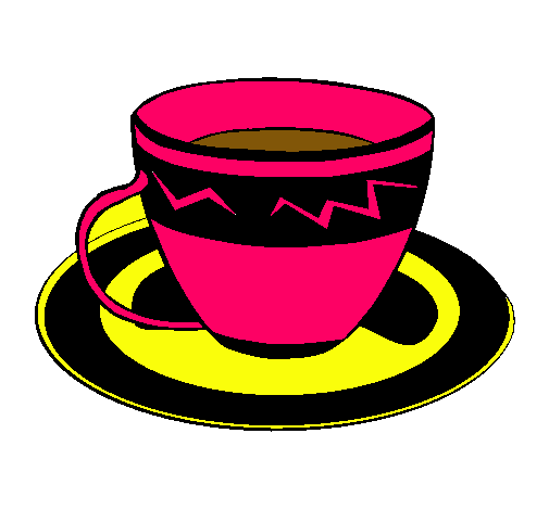 Dibujo de Taza de café pintado por Fernanda en Dibujos.net el día ... Dibujo de Taza de café pintado por Fernanda en Dibujos.net el día ...