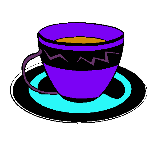 Dibujo de Taza de café pintado por Mariaabenzaruiz en Dibujos.net ...