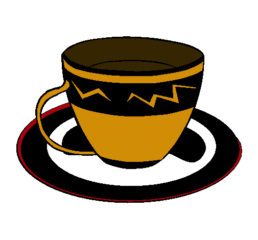 Dibujo de Taza de café pintado por Matias25 en Dibujos.net el día ...