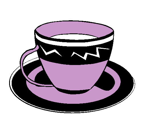 Dibujo de Taza de café pintado por Zulia en Dibujos.net el día 03 ...