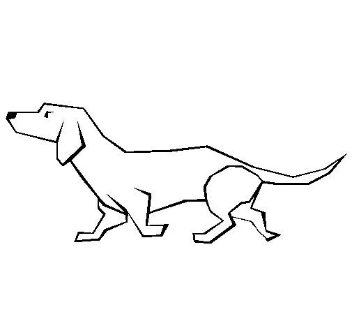 Dibujo de Teckel para Colorear - Dibujos.net