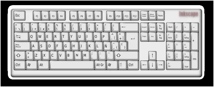 Dibujo de teclado de computadora para colorear - Imagui Dibujo de teclado de computadora para colorear - Imagui