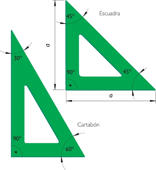 Dibujo Tecnico Grupo 2: MANEJO DE ESCUADRAS Dibujo Tecnico Grupo 2: MANEJO DE ESCUADRAS