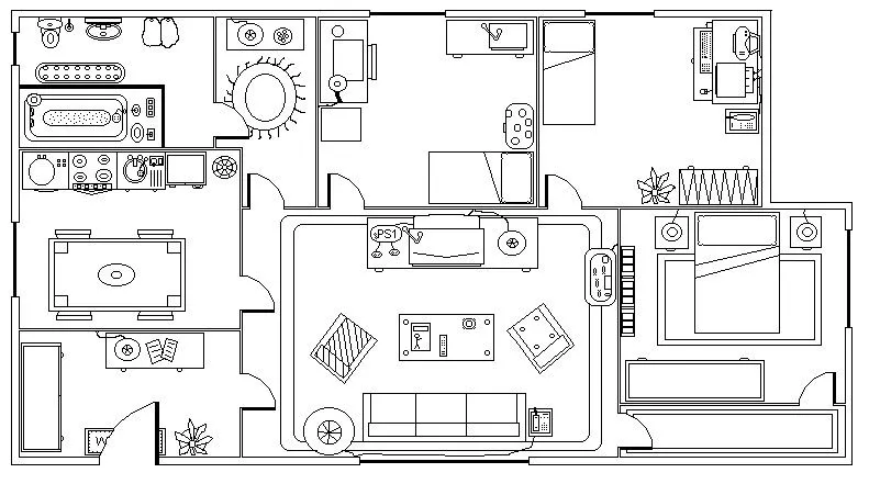 Dibujo Tecnico: PLANO DE PUERTAS Y VENTANAS