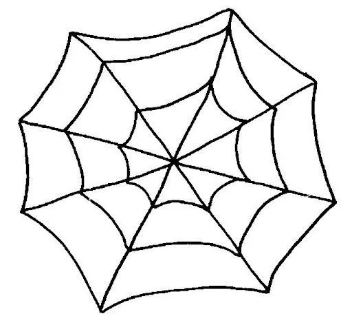 Tela de araña para dibujar - Imagui