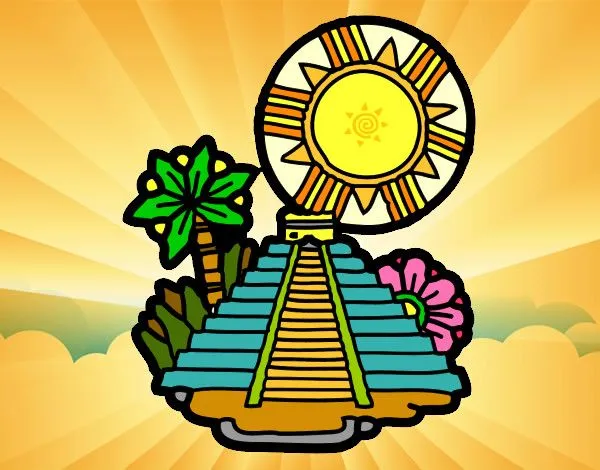 Dibujo de templo del sol pintado por Fidel01 en Dibujos.net el día ... Dibujo de templo del sol pintado por Fidel01 en Dibujos.net el día ...