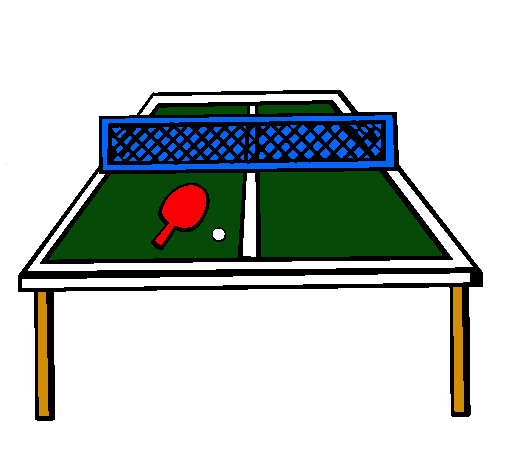 Dibujo de Tenis de mesa pintado por Benjamin en Dibujos.net el día ... Dibujo de Tenis de mesa pintado por Benjamin en Dibujos.net el día ...