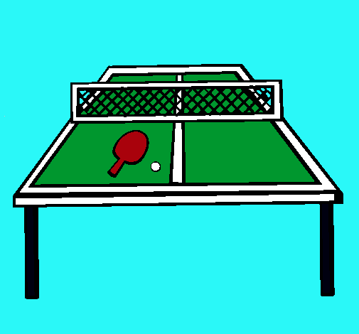 Dibujo de Tenis de mesa pintado por Pin-pon en Dibujos.net el día ... Dibujo de Tenis de mesa pintado por Pin-pon en Dibujos.net el día ...