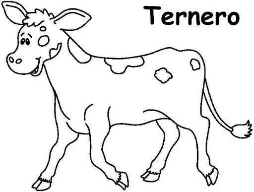 Dibujo ternero - Imagui