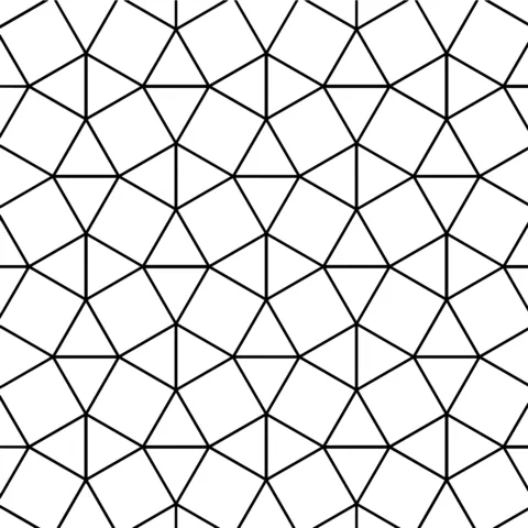 Dibujo de Teselado con Baldosas Cuadradas y Triangulares para ... Dibujo de Teselado con Baldosas Cuadradas y Triangulares para ...