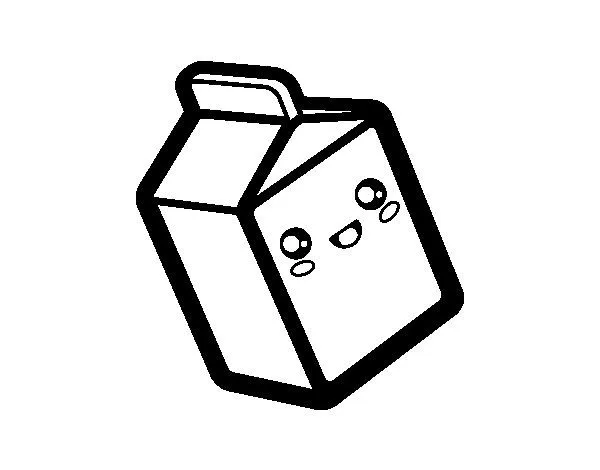 Dibujo de Tetra Brik para Colorear - Dibujos.net Dibujo de Tetra Brik para Colorear - Dibujos.net