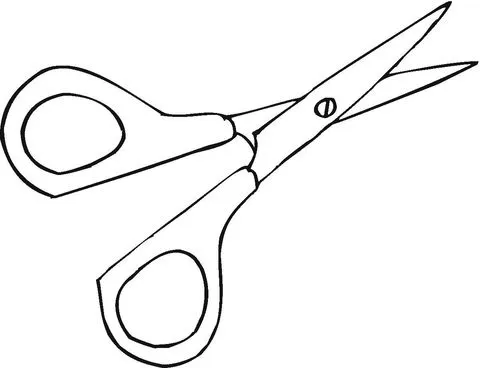 Dibujo de Tijeras para colorear | Dibujos para colorear imprimir ... Dibujo de Tijeras para colorear | Dibujos para colorear imprimir ...