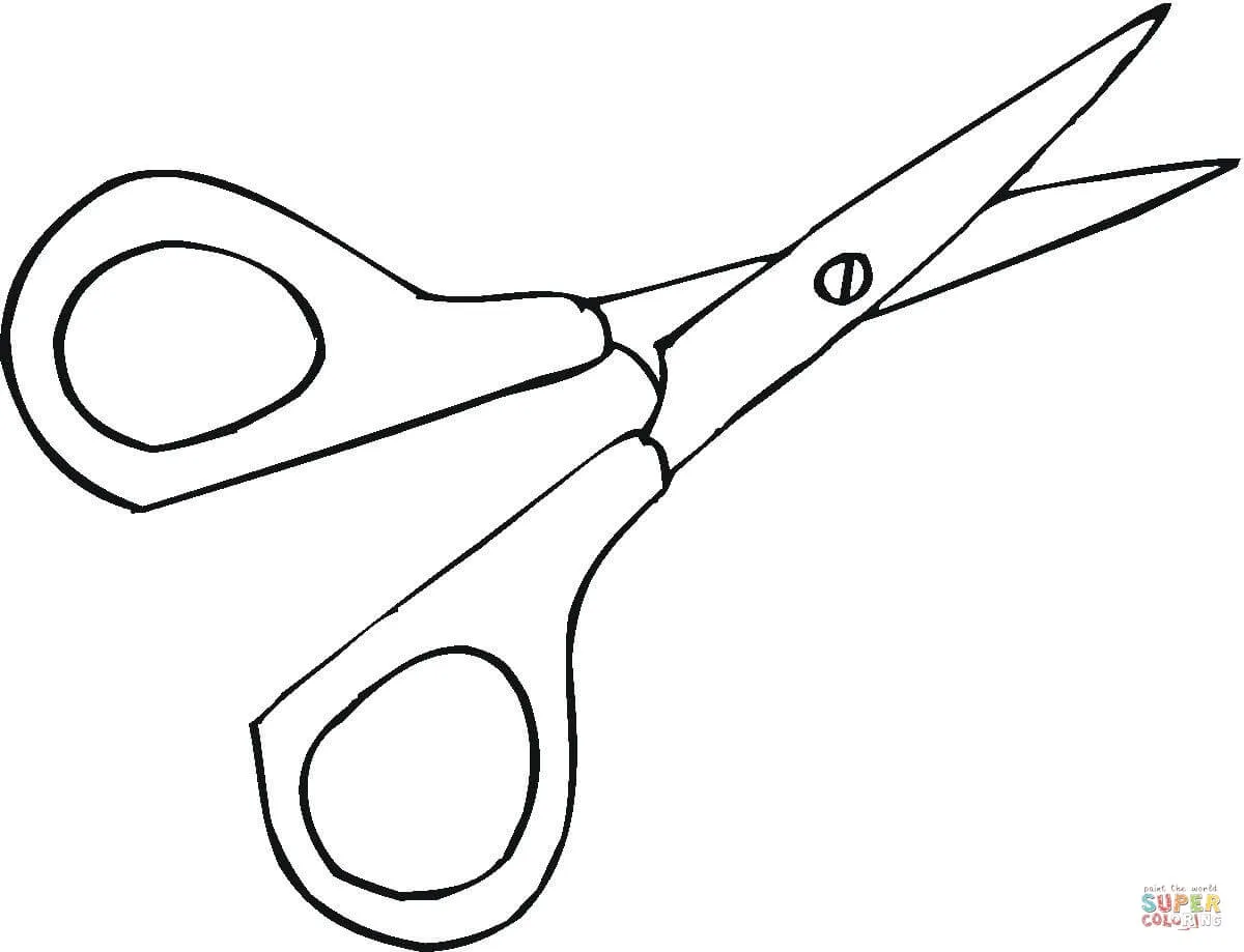 Dibujo de Tijeras para colorear | Dibujos para colorear imprimir ... Dibujo de Tijeras para colorear | Dibujos para colorear imprimir ...