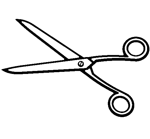 Dibujo de Tijeras 1 para Colorear - Dibujos.net Dibujo de Tijeras 1 para Colorear - Dibujos.net