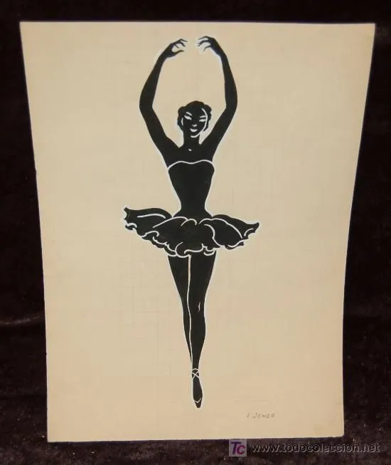 DIBUJO A TINTA Y TOQUES DE CLARION E. JENER - BAILARINA (Arte ... DIBUJO A TINTA Y TOQUES DE CLARION E. JENER - BAILARINA (Arte ...
