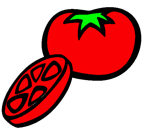 Dibujo de Tomate pintado por Kilogramos en Dibujos.net el día 01 ...