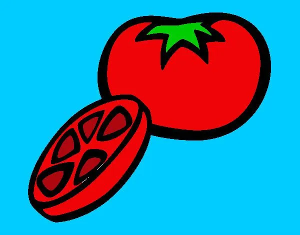 Dibujo de Tomate pintado por Marta1 en Dibujos.net el día 03-06-12 ... Dibujo de Tomate pintado por Marta1 en Dibujos.net el día 03-06-12 ...
