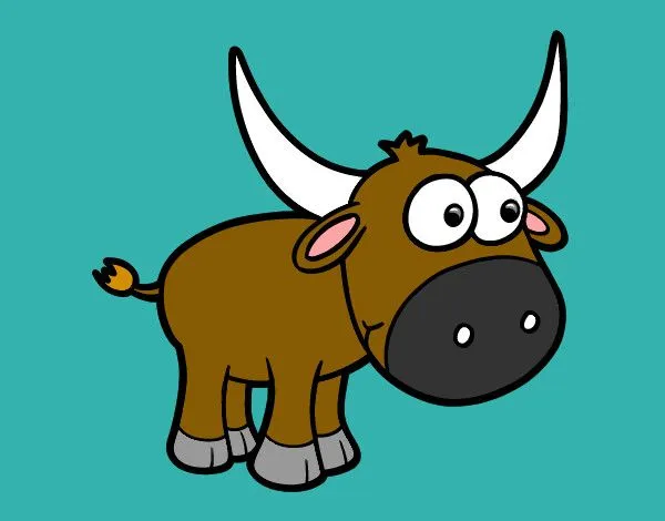 Dibujo de Torito pintado por Osobal en Dibujos.net el día 13-02-15 ... Dibujo de Torito pintado por Osobal en Dibujos.net el día 13-02-15 ...