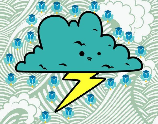 Dibujo de Tormenta pintado por Ximena01 en Dibujos.net el día 07 ...