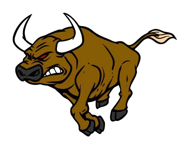 Dibujo de Toro furioso pintado por Fresitaroc en Dibujos.net el ...