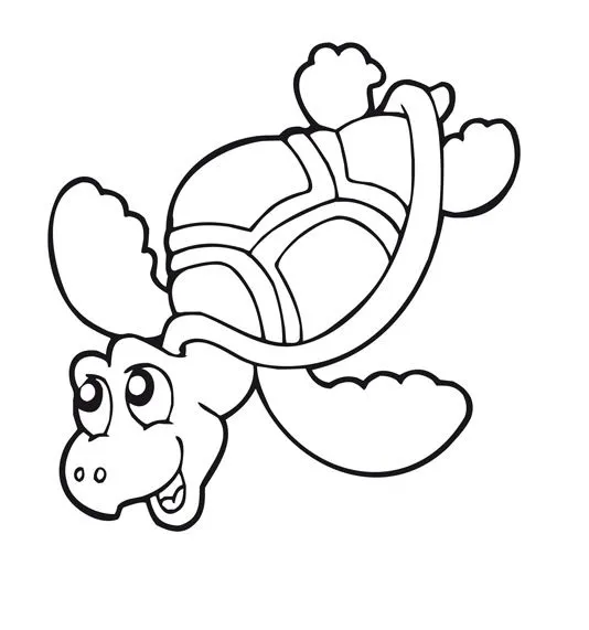 Dibujos de una tortuga marina - Imagui