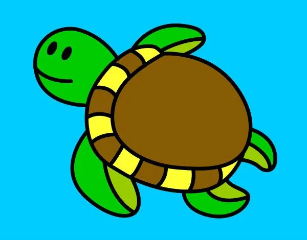 Dibujo de TORTUGA MARINA pintado por Diegosauri en Dibujos.net el ...